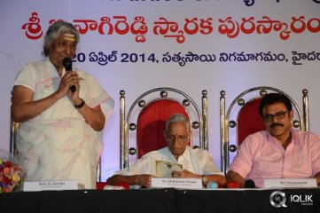B Nagi Reddy Memorial Awards 2013